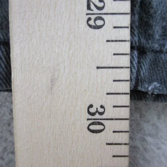 Armani Jeans Womens 32 Gray Denim Chino Slit Pockets Giorgi Comfort Fabric - Picture 16 of 16